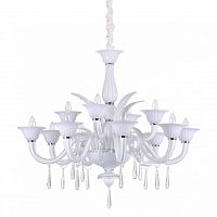 подвесная люстра ideal lux renoir sp12 bianco в Воронеже