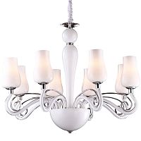 подвесная люстра arte lamp biancaneve a8110lm-8wh в Воронеже