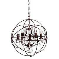 люстра foucault's orb crystal (64*60*50) коричневая в Воронеже