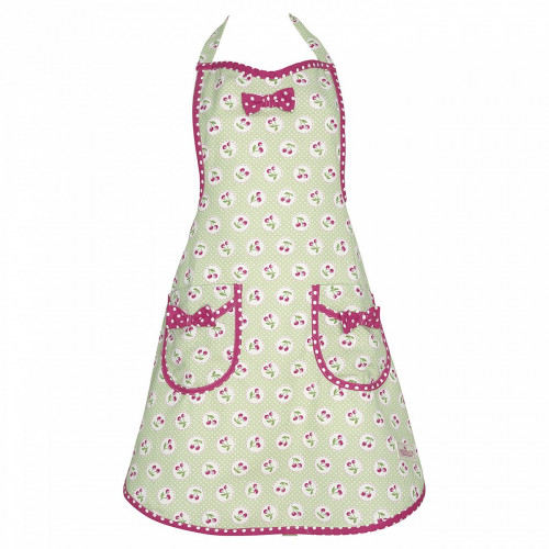 фартук cherry berry p.green w/bow в Воронеже