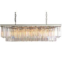 люстра odeon l120 серая(металлик), прозрачное стекло в Воронеже