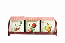 набор емкостей для хранения на подставке fruits в Воронеже